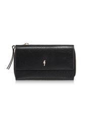 Two-compartment large leather women's wallet PORES-0814-99(Z24)-01