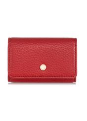 Women's red leather key case PORES-0894-40(Z23)-01