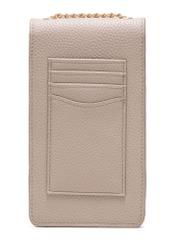 Beige women's pouch TOREC-1112-80(Z25), product view from the back on a white background.