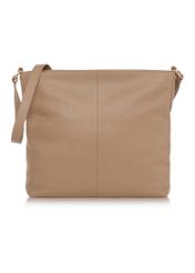 Women's leather hobo handbag TORES-0891-81(W23)-04