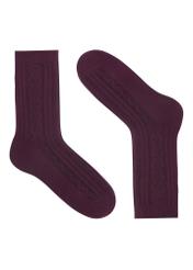Set of women's long socks ZESDT-0040-4D(Z26), view of one half of the product from the front on a white background.