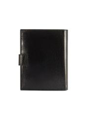 Large men's leather wallet PORMS-0678-99(W26), product view from the back on a white background.