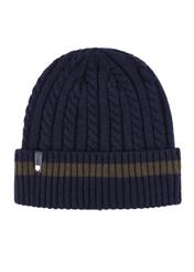 Navy blue men's cap CZAMT-0086-7E(Z26), front product view on white background.