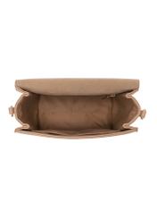 Beige women's messenger bag with studs TOREC-0899A-81(W25)