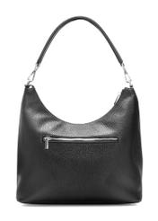 Black purse handbag TOREC-0886A-99(Z25), back view of the product on a white background.
