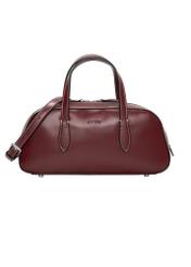 Small dark red women's handbag TOREC-1382-4C(Z26), front view on a white background.