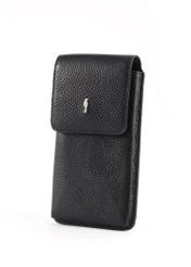 Women's leather bag in black TORES-1154-99(Z25), diagonal view of the product on a white background.