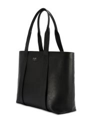 Black elegant women's shopper bag TORES-1200-99(Z25), diagonal product view on a white background.