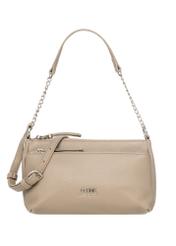 Women's handbag in cool beige color TOREC-1284-1K(Z26), product view from the front on a white background.