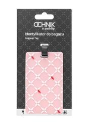 Luggage tag AW-012-0007-34(W25), front view of the product on a white background.