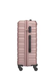 Medium suitcase on wheels WALAB-0081-5X-24(W26), side view of the product on a white background.
