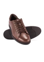 Brown men's leather shoes BUTYM-0513-89(Z25) - top view of the product on a white background.