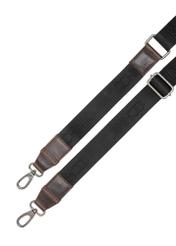 Brown leather men's bag TORMS-0542-1I(Z26), product strap view on white background.