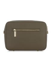 Classic women's handbag in khaki color TOREC-0003F-55(W24)-04