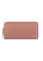 Large pink leather women's wallet PORES-0800A-31(W23)-01