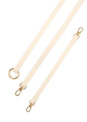 Cream women's wallet with strap POREC-0431-0B(W26)