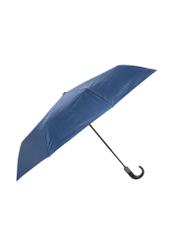 Navy blue men's umbrella PARSM-0002-7E(W26), front product view on white background.