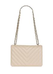 Beige quilted women's handbag TOREC-0528C-80(W25)