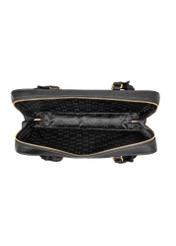 Black leather women's bag TORES-1370-99(Z26), product view inside on white background.