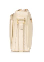 Cream leather handbag for women TORES-0983-12(W24)-03