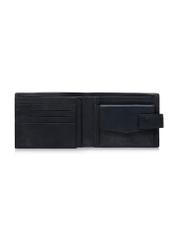 Men's navy blue leather wallet PORMS-0465A-69(W23)-04