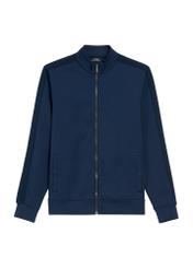 Navy blue men's sweatshirt BLZMT-0075-68(Z25), front product view on white background.