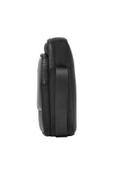 Black men's shoulder bag TORMN-0444-99(Z26), side product view on a light background.
