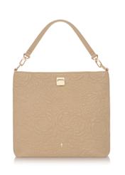 Large women's handbag with embossing TOREC-0796-81(W23)-01