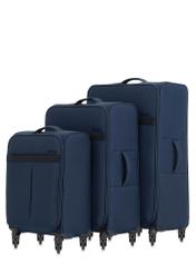 Set of suitcases on wheels 19'/24'/28' WALNY-0040-69(W24)-01