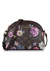 Small brown floral handbag for women TOREC-0817-15(Z23)-01