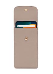 Beige women's pouch TOREC-1112-80(Z25), open product view on white background.