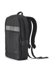 Black men's backpack PLCMN-0001A-99(Z23)-03