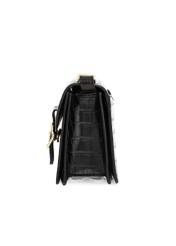 Black small women's croco bag TOREC-1009-97(W25)-03