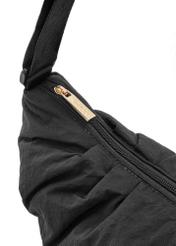 Nylon women's handbag TOREN-0339-99(W26), close-up of the product detail on a white background.