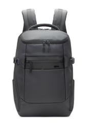 Black men's travel backpack TORMN-0392-9J(W26), front product view on white background.