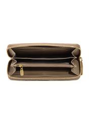 Large women's leather wallet PORES-0969-86(Z25), product view inside on white background.