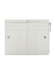 Medium cream women's wallet POREC-0428-0B(W26), product view inside on white background.