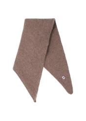 Women's cashmere scarf SZADT-0226-1K(Z26) - product view from above, on a white background.
