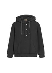 Black women's hoodie BLZDT-0111A-99(W26), front product view on a light background.
