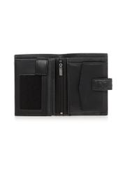 Men's leather wallet with embossing PORMS-0602-98(Z23)-03