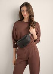 Black fabric women's bag TOREN-0356-99(Z26)