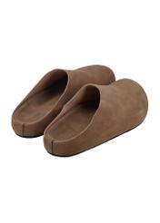 Women's cool beige slippers BUTYD-1322-1K(Z26), rear view of the product on a white background.