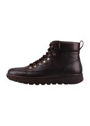 Dark brown men's ankle boots BUTYM-0562-1I(Z26), side view of the product on a white background.