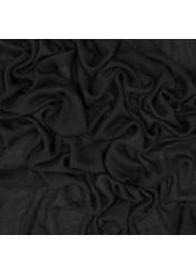 Black large women's scarf SZADT-0171-99(W24)-02