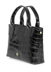 Small leather women's croco trunk TORES-1012-99(W24)-04