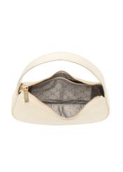 Light yellow leather handbag TORES-1288-2A(W26), product view inside on white background.
