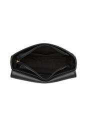 Small black mailbag with decorative buckle TOREC-0896-99(W24)-04