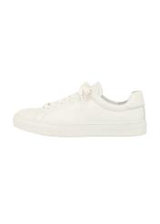 Cream leather women's sneakers BUTYD-1068-0B(W26)