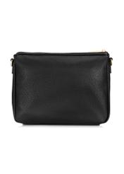 Black women's handbag made of imitation leather TOREC-0967-99(Z24)-05