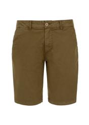 Khaki men's shorts SZOMT-0024-55(W23)-03